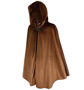 Disfraz de Caballero de Halloween para Niños <span class=keywords><strong>y</strong></span> Adultos, Capa Renacentista con Capucha para Hombre, Disfraz Victoriano Steampunk Medieval, Capa de Bruja - Product Image 2