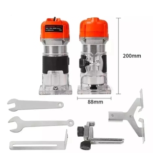 Ağaç İşleme elektrikli kenar bantlama kırpma makinesi 600W manuel kaplama PVC kenar bantlama elektrikli giyotin - Product Image 6