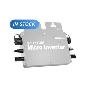 <span class=keywords><strong>Microinversor</strong></span> de Red para Sistema Solar Monofásico de CA, 110/220/230V, 400W, IP65 Impermeable, 92% de Eficiencia, Certificado CE/FCC - Product Image 1