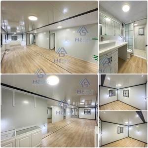 บ้านคอนเทนเนอร์สำเร็จรูปแบบขยายได้มาตรฐานออสเตรเลีย ขนาด 40 ฟุต 20 ฟุต 1 2 3 4 5 ห้องนอน บ้านเคลื่อนที่พับได้ ราคาประหยัด - Product Image 4