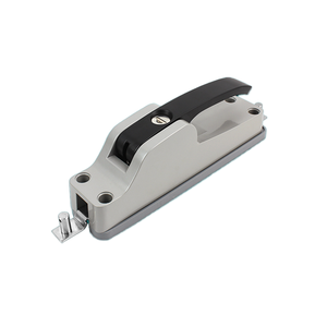 <span class=keywords><strong>Cerradura</strong></span> de gabinete <span class=keywords><strong>multipunto</strong></span> patentada con liberación de emergencia Gabinete de alimentación gris negro Caja eléctrica Montaje en superficie de servicio pesado - Product Image 5