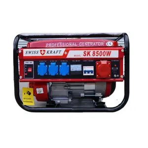 Fast delivery gasoline generator 2kw 5kw 6kw 5 kva petrol generator set with CE certificate