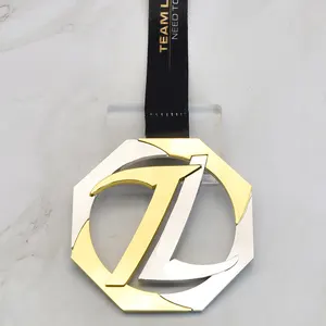 Medal Manufactures Gold Plated Custom Made 3d Blank Metal Sports Race Award Medals