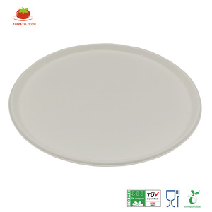Assiette à <span class=keywords><strong>pizza</strong></span> jetable de 12 pouces bagasse de canne à sucre bon marché pour la fête et Resturnrants - Product Image 4