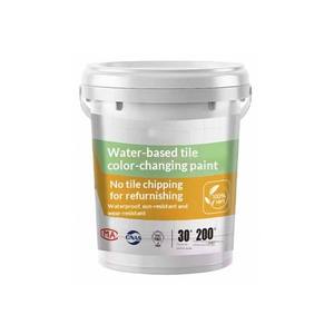 Revêtement liquide <span class=keywords><strong>acrylique</strong></span> à changement <span class=keywords><strong>de</strong></span> couleur, résistant à l'eau, pour carrelage, marbre, application au pinceau, peinture pour carrelage céramique, peinture pour appareils électroménagers - Product Image 1