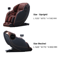 Meilleur prix garanti, fauteuil de massage pour tout le corps, zéro gravité, 4D SL Track, sortie d'usine