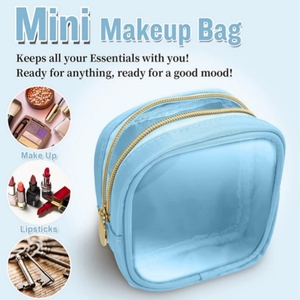 Nouveau <span class=keywords><strong>Nylon</strong></span> coloré femmes cosmétiques stockage PVC Transparent étanche voyage toilette clair <span class=keywords><strong>sac</strong></span> - Product Image 5