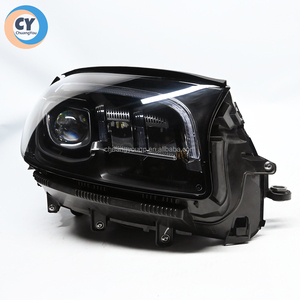 สำหรับ Mercedes-Benz gls ไฟหน้า X167เลนส์2020 2021 2022 2023 2024ไฟหน้า LED แบบดั้งเดิม GLS400ไฟทรงเรขาคณิต550 500 <span class=keywords><strong>GLS350d</strong></span>