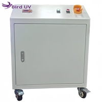 Système de durcissement automatique à refroidissement par eau BIRD UV, nouvelle génération, haute vitesse, contrôle intelligent, zone d'émission 1600x50mm, intensité UV 20000mw/cm2