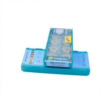 Taegutecs WNMG080408 MT TT8125 CT3000 Sisipan Karbida Tungsten untuk Pembubutan dengan Lapisan PVD/CVD Alat Pemotong CNC