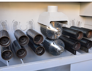 Aserradero Completo para Madera de Palets y Vara, Sierra Multiláminas MJ-F7-350/400/450-120-5D - Product Image 6