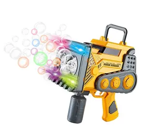 Summer outdoor toys electric engineering vehicle Bubble machine toys for kids