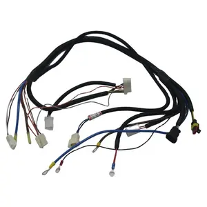 Automotive Wire 10 Pin Wiring Harness for Engine / Motorcycle Engine Assembly