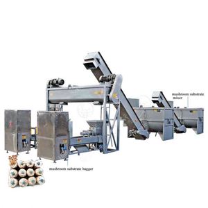 Machine d'ensachage de production de bouchons de mélange de champignons d'huîtres à haute productivité avec composants de noyau de moteur - Product Image 3