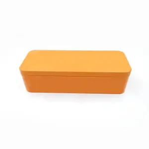 도매 OEM 직사각형 주석 상자 휴대 전화 포장 주석 케이스 금속 용기 귀마개 저장 주석 컨테이너