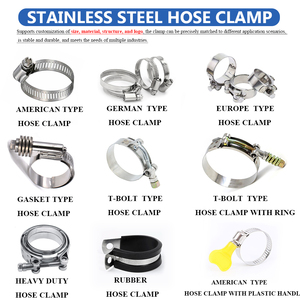 <span class=keywords><strong>Collier</strong></span> <span class=keywords><strong>de</strong></span> <span class=keywords><strong>serrage</strong></span> à vis sans fin en acier inoxydable à dégagement rapide, grande gamme <span class=keywords><strong>de</strong></span> tailles, couple élevé, fixation sécurisée pour applications automobiles et industrielles - Product Image 4