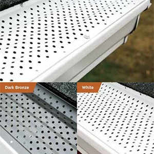 Protège-gouttières en aluminium Fabricant de protège-gouttières de 5 pouces de large <span class=keywords><strong>pour</strong></span> gouttières - Product Image 3