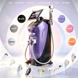 Appareil de beauté médical CE 808 à <span class=keywords><strong>laser</strong></span> diode pour l'épilation, 20Hz, grande surface, temps de traitement réduit, sûr, pour le visage et le corps - Product Image 1