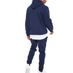 Survêtements pour hommes personnalisés en usine OEM, tissu en molleton de coton, ensembles décontractés en deux pièces, plusieurs couleurs pour hommes - Product Image 2