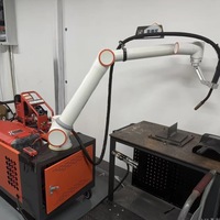 Robot de soudage collaboratif industriel haute précision avec caméra 3D, sans besoin d'enseignement, bras robotisé, charge utile 10 kg, portée 1400 mm, précision 0,05 mm