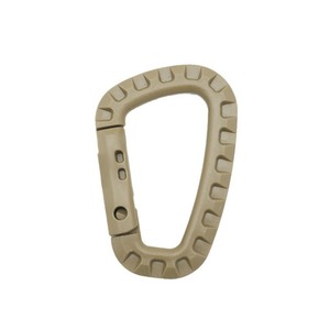 Mosquetón Táctico de Plástico y Acero Personalizado al por Mayor, Ligero, en Forma de D, para Colgar en Mochilas, Gancho Rápido, Llavero - Product Image 5