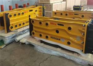 Pour les engins de chantier SB81, brise-roche hydraulique, nouvelle boîte de vitesses latérale, moteur, burin, pompe, excavatrices de 18 à 26 tonnes - Product Image 6