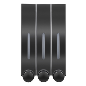 <span class=keywords><strong>Distributeur</strong></span> double <span class=keywords><strong>mural</strong></span> <span class=keywords><strong>pour</strong></span> shampoing et <span class=keywords><strong>savon</strong></span> liquide, idéal <span class=keywords><strong>pour</strong></span> les hôtels et salles de bain - Product Image 1