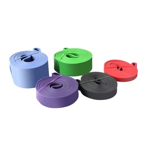 Fascia di resistenza Fitness elasticizzata in lattice personalizzata Set fasce per esercizi Pull Up - Product Image 2