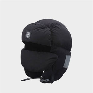 Gorro de Invierno Personalizado de Algodón Vintage para Exteriores, Gorro de Aviador Cálido con Plumón, Gorro de Montañismo, Esquí y Ciclismo a Prueba de Viento - Product Image 2