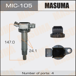 MIC-105 MASUMA <span class=keywords><strong>คอยล์</strong></span>จุดระเบิดอัตโนมั<span class=keywords><strong>ติ</strong></span>,90919-02243 90080-19023 90919-02243 9091902244<span class=keywords><strong>ส</strong></span>ำหรับ DAIHATSU ALTIS - Product Image 5