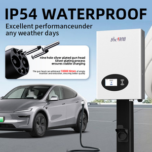 Nouvelle borne de recharge rapide DC pour véhicules électriques, 20-40 kW, murale, IP54, câble de 5 m, CCS/GB, usage commercial - Product Image 2