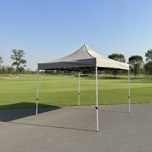Carpa Cuadrada con Estructura de Hierro Domi, Tela de PVC Impermeable, Plegable, Ecológica, Resistente, para Todas las Estaciones, Portátil, 3x3, para Jardín, Patio, Barbacoa - Product Image 2