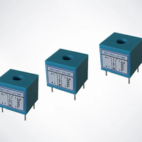 Mini transformateur de courant fil/broche 5A 10A 20A 30A 50A / 10mA 50mA 100mA CT 1000/1 2000/1 transformateur de montage sur PCB