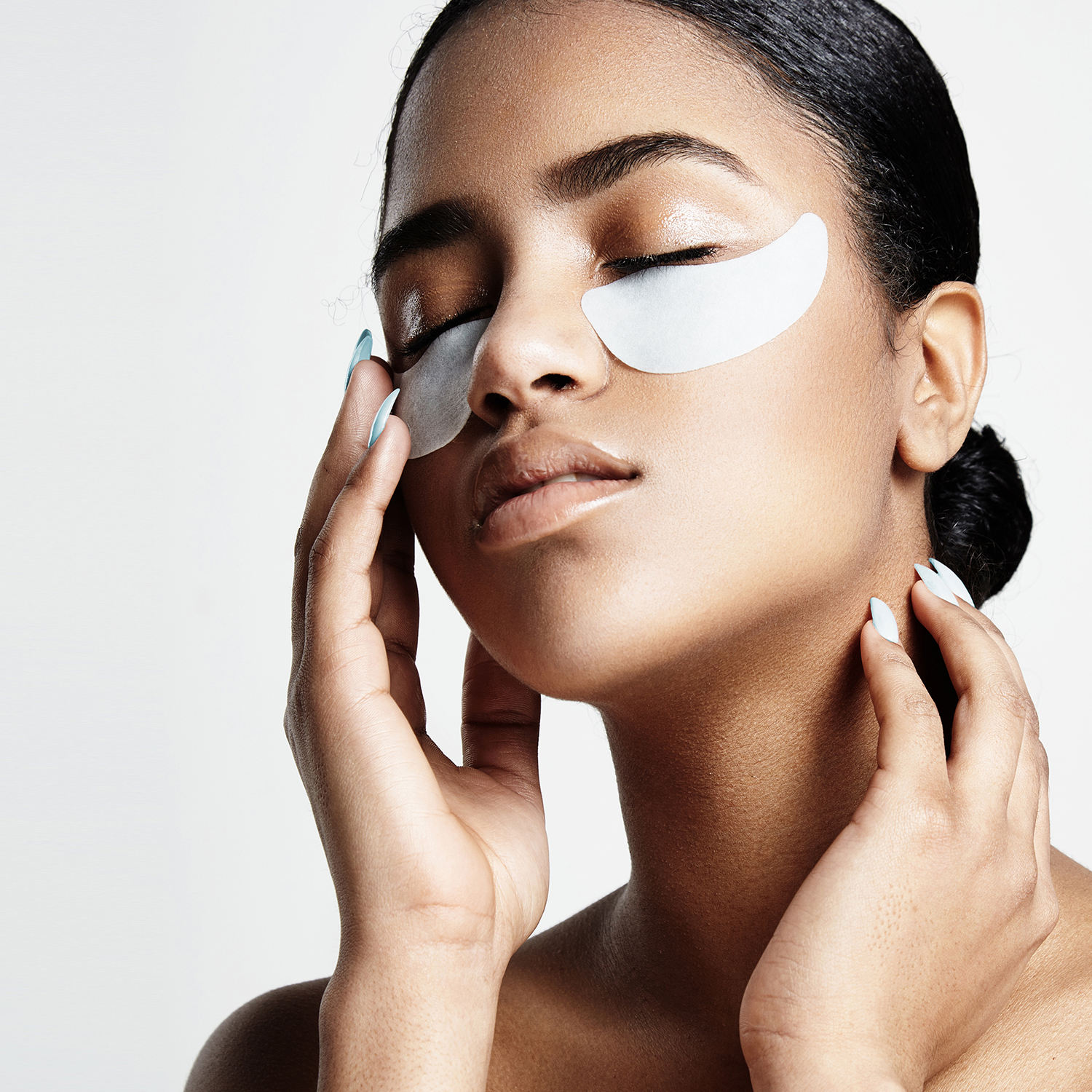 Private Label Oem Hydrating Cotton Collagen Korean Eye Mask Under Eye Patches Eye Care Products 