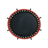 Trampolín Elástico SHENGDE con Red de Protección para Niños, Unisex, para Exteriores, Parque de Fitness, Equipo de Ejercicio, Gimnasio, 6 pies, 8 pies, Uso Comercial