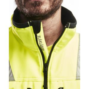 BLAKLADER - 304925173300XXL Chaleco Softshell Hi-Vis Amarillo-EAN 7330509425855 ROPA DE TRABAJO DE 2017 - Product Image 4