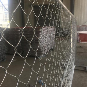 Clôture extérieure en acier Clôture temporaire galvanisée à maillons de chaîne Clôture américaine de <span class=keywords><strong>chantier</strong></span> - Product Image 6