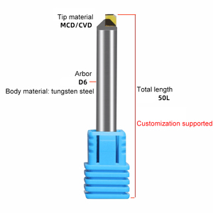 LIVTER Customized Tungsten Carbide Tool Milling Cutter <strong>for</strong> Engraving Dragon Scales Single Crystal Diamond Gold Jewelry <strong>End</strong> <strong>Mill</strong> - Product Image 5