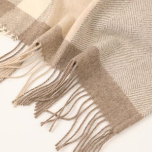 Innerlijke Mongolië 100% Wol Vrouwen Sjaal Sjaal Custom Designer Kwast Kasjmier Wol Poncho Cape - Product Image 4