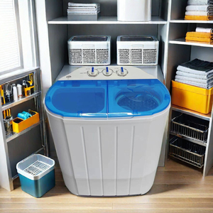 High Quality Semi-automatic Multi Specification <b>Washing</b> <b>Machine</b> With Swing Drying Double Drum <b>Washing</b> and Drying Integrated Wash - Product Image 3