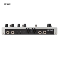 Pédale multi-effets M-VAVE TANK PRO, 10 slots modulaires, 60 rythmes de batterie, 120 préréglages, IR d'amplis/cabinets, sortie XLR pour concerts et entraînements