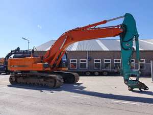 Excavadora sobre orugas Doosan DX340LC de 34 toneladas, maquinaria de ingeniería usada en buenas condiciones, componentes de engranaje de bomba de Motor de núcleo de bajo precio - Product Image 2
