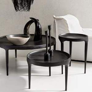 Modern Wood <b>Nesting</b> Coffee <b>Tables</b> Set Minimalist Living Room Furniture Design Style Appearance in bulk price - Product Image 2