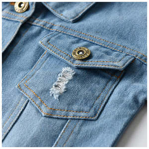 Vente chaude Vêtements d'extérieur <span class=keywords><strong>en</strong></span> <span class=keywords><strong>jean</strong></span> pour enfants bébés tout-petits garçons filles Manteaux <span class=keywords><strong>en</strong></span> <span class=keywords><strong>jean</strong></span> pour enfants <span class=keywords><strong>Veste</strong></span> <span class=keywords><strong>en</strong></span> <span class=keywords><strong>jean</strong></span> pour l'automne - Product Image 4