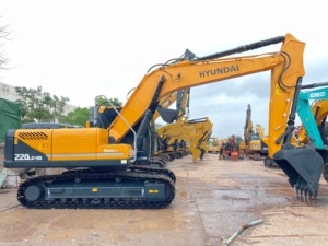 Diying Best Quality Second Hand Excavator <b>Used</b> Hyundai Robex 220LC-9S 220LC R220LC-9S 220 Excavator <b>Used</b> Hyundai Excavator - Product Image 2