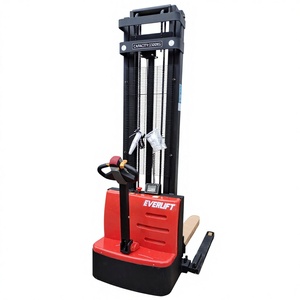 HELI Straddle Legs Electric Stacker 1.2 Ton Pallet Stacker Dengan Timbangan Multi Warehouse Forklift Self Stacker <span class=keywords><strong>Material</strong></span> Handling - Product Image 1