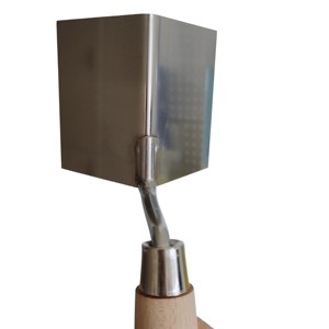 2 gói góc công cụ thiết lập thép không gỉ vách thạch cao trowel với nội bộ và bên ngoài góc và mềm grip xử lý - Product Image 3