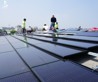 Tuiles solaires photovoltaïques de haute qualité pour toit de maison, panneaux en silicium monocristallin courbés, 30 W