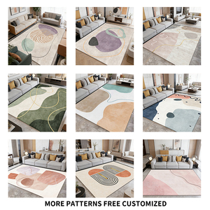 Alfombra Personalizada <span class=keywords><strong>para</strong></span> Sala de Estar, Alfombra <span class=keywords><strong>para</strong></span> <span class=keywords><strong>Mesa</strong></span> de Té, Estilo Nórdico Moderno, Simple, Estilo Japonés, Alfombra de Lujo Ligero <span class=keywords><strong>para</strong></span> Dormitorio - Product Image 2