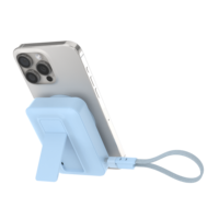 Chargeur sans fil magnétique Qi2.2 25W nouvelle génération, 10000mAh, semi-solide, intégré, type-C, câble de charge rapide bidirectionnel 30W PD